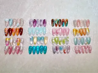 ネイル lucky nail 歌舞伎町のネイルデザイン