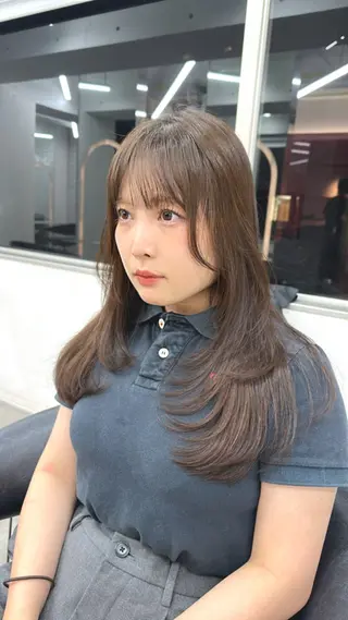 セミロング 原宿/似合わせ/髪質 改善/レイヤー/優希のヘアスタイル