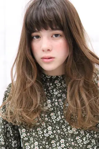ミディアム 美容歴15年 岩田芳郎のヘアスタイル