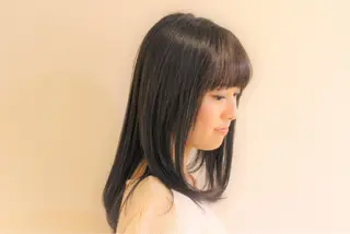 セミロング カラー 徳永 大樹のヘアスタイル