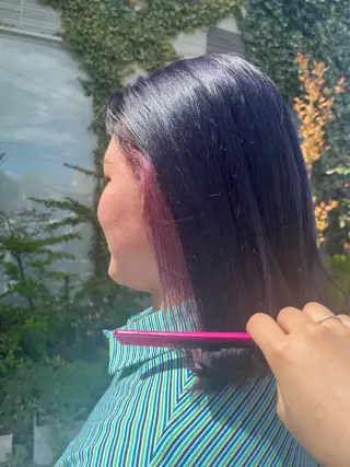 カラー 工藤 彩夏のヘアスタイル