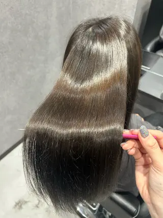 セミロング カラー 佐野 彩音のヘアスタイル