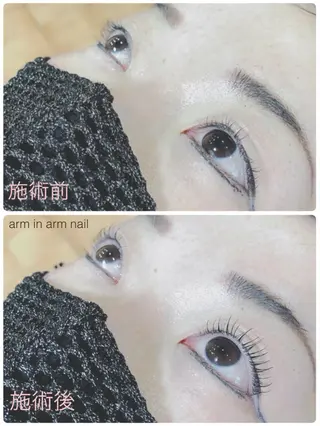 マツエク・マツパ arm in arm ︎✿Yamamotoのマツエク・マツパデザイン