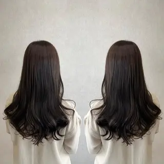 ロング カラー tocca 💜石田愛結💜のヘアスタイル