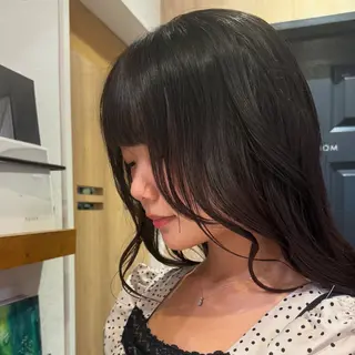 セミロング 暖色カラー/パーマ /AKIR‎A🌝のヘアスタイル