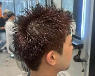 ショート カラー メンズ men's salon dot.tokyo 町田本店所属・メンズ特化SHION モテ髪作ります💎✨のヘアスタイル