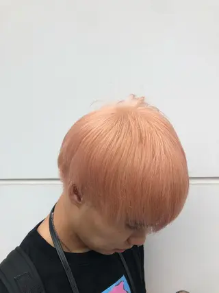 ショート カラー パーマ ヘアアレンジ メンズ キッズ ネイル マツエク・マツパ emu所属・🌈髪質改善・美髪矯 正・平野瀬乃🌈のヘアスタイル