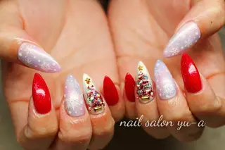 ネイル ネイル＆ホワイトニング   Yu-a所属・yu-a  スカルプ ネイルakiのネイルデザイン