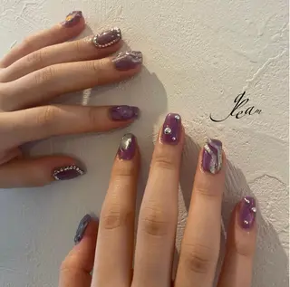 ネイル gleam所属・gleam✴︎ sayakaのネイルデザイン