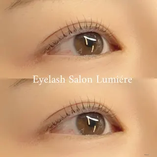 マツエク・マツパ Lumiére 鈴木咲良のマツエク・マツパデザイン