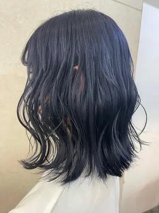 セミロング カラー ヘアアレンジ 🦋高瀬寛菜🦋 韓国/ブリーチのヘアスタイル