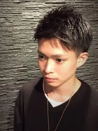ショート メンズ ヒロ銀座ヘアーサロン所属・✨メンズ特化 理容室✨遠藤 陸のヘアスタイル