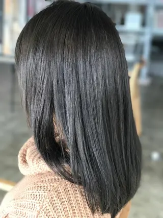 ミディアム セミロング ロング カラー 🌈ディレクター🌈 徳松優希のヘアスタイル