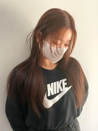 ロング 韓国/透明感 Veluaのヘアスタイル