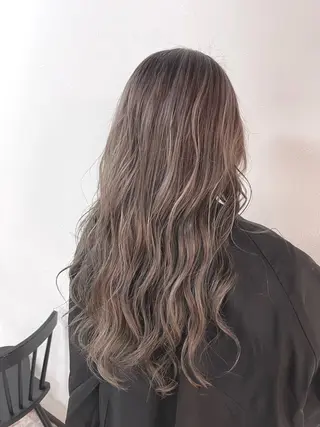 ロング カラー 神野 洸都のヘアスタイル