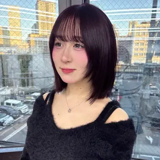 カラー うる艶カラー/ハイト ーン🎀hina🎀のヘアスタイル