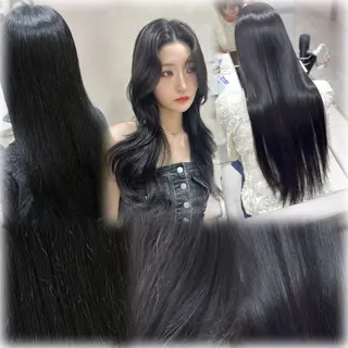 ロング カラー 銀座/オリーブ/ 透明感カラー✨りくのヘアスタイル