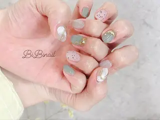 ネイル purple hair design所属・Sumi Tomoのネイルデザイン