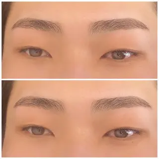 メンズ アイブロウ GO TODAY SHAIRE SALON 銀座Cras所属・韓国風眉×顔タイプ 診断®  Naoの眉毛・アイブロウイメージ