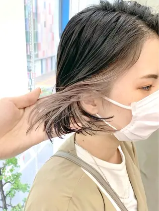 カラー 🌿似合わせブリーチ 松本朋幸🌿のヘアスタイル