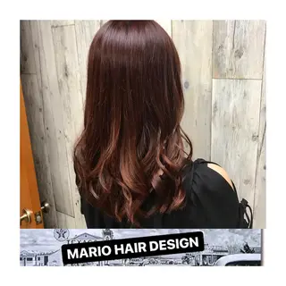 セミロング カラー パーマ ヘアアレンジ メンズ キッズ Forest. -髪質改善-のヘアスタイル