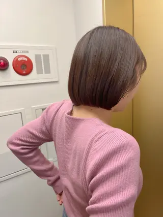 ショート カラー 透明感カラー│ レイヤーヘア中居美樹のヘアスタイル