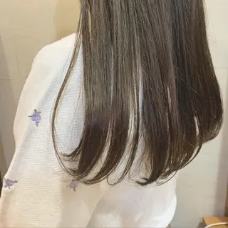 セミロング カラー 🌱小顔ヘア/ボブ ミディアム/双葉🌱のヘアスタイル