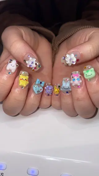 ネイル 👽個性派ネイル🎀 komachiのマツエク・マツパデザイン