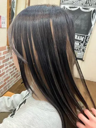ロング カラー GRAPE VINES港南台店所属・鈴木 小百合のヘアスタイル