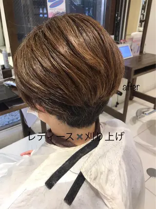ショート 似合わせ☆ショート 店舗指名1位✨LEOのヘアスタイル