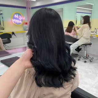 ミディアム 🤍韓国トレンド ヘア🤍miku🤍のヘアスタイル