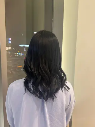 セミロング 小谷 歩花のヘアスタイル