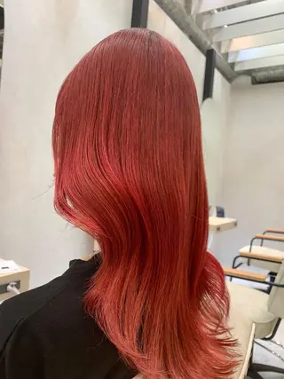 ミディアム カラー POCKET 高崎店🇰🇷のヘアスタイル