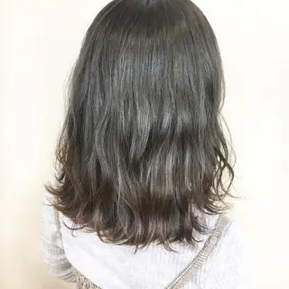 ミディアム カラー ショート/ボブ🌿 大野ちかのヘアスタイル