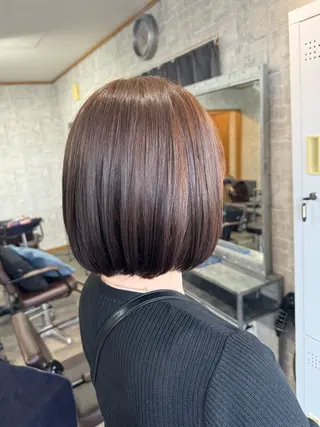 ミディアム カラー lil所属・月館 怜奈のヘアスタイル