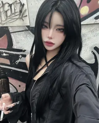 ロング カラー ヘアアレンジ 🥣大人っぽ韓国 スタイル🥣アヤノのヘアスタイル