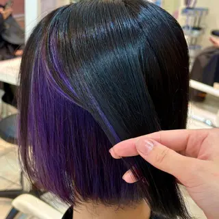 ショート カラー ブリーチ/ヘアセット 【𝙍𝙞𝙣𝙤】のヘアスタイル