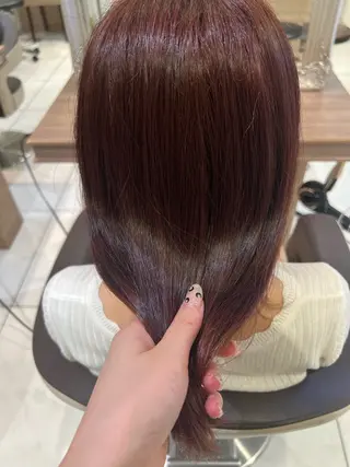 ミディアム 🩰似合わせ艶カラー Kirara🐩🎀のヘアスタイル