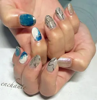 ネイル アンシャンテ所属・enchante 自由が丘のネイルデザイン