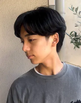 パーマ メンズ 年間2000名担当◎ パーマ職人/仲原佑樹のヘアスタイル