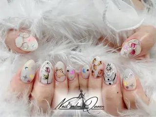 ネイル ネイルサロンクイーン 東京/新宿/大久保のネイルデザイン