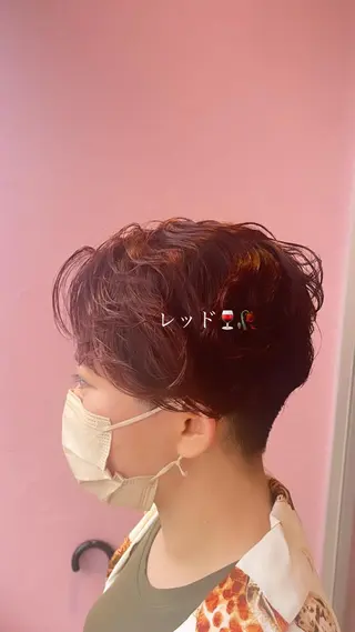 ショート カラー ミシェル /韓国ヘア🕊️のヘアスタイル