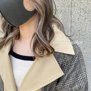 ロング カラー ブリーチ指名 NO1🌈SAKIのヘアスタイル