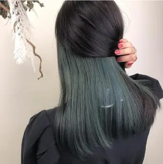 セミロング カラー u hair所属・こばやし ももこのヘアスタイル