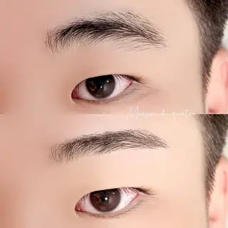 メンズ アイブロウ マツエク・マツパ FUKUMOTOのマツエク・マツパデザイン