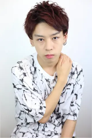 ショート カラー パーマ メンズ skin所属・中村 梨沙のマツエク・マツパデザイン