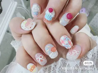 ネイル JOJOネイル池袋所属・JOJOネイル池袋店 MOMOのネイルデザイン