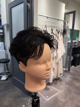 パーマ メンズ Frank's  barber LIBERALD所属・トミヤマ シュウトのヘアスタイル