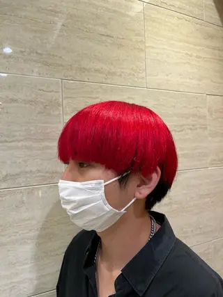 ショート カラー メンズ 河崎 祐矢のヘアスタイル