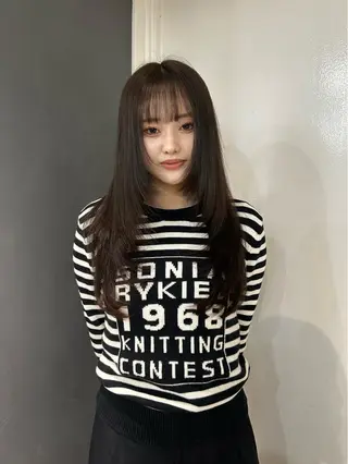 ロング えり 堀江/ボブ /透明感/レイヤーのヘアスタイル